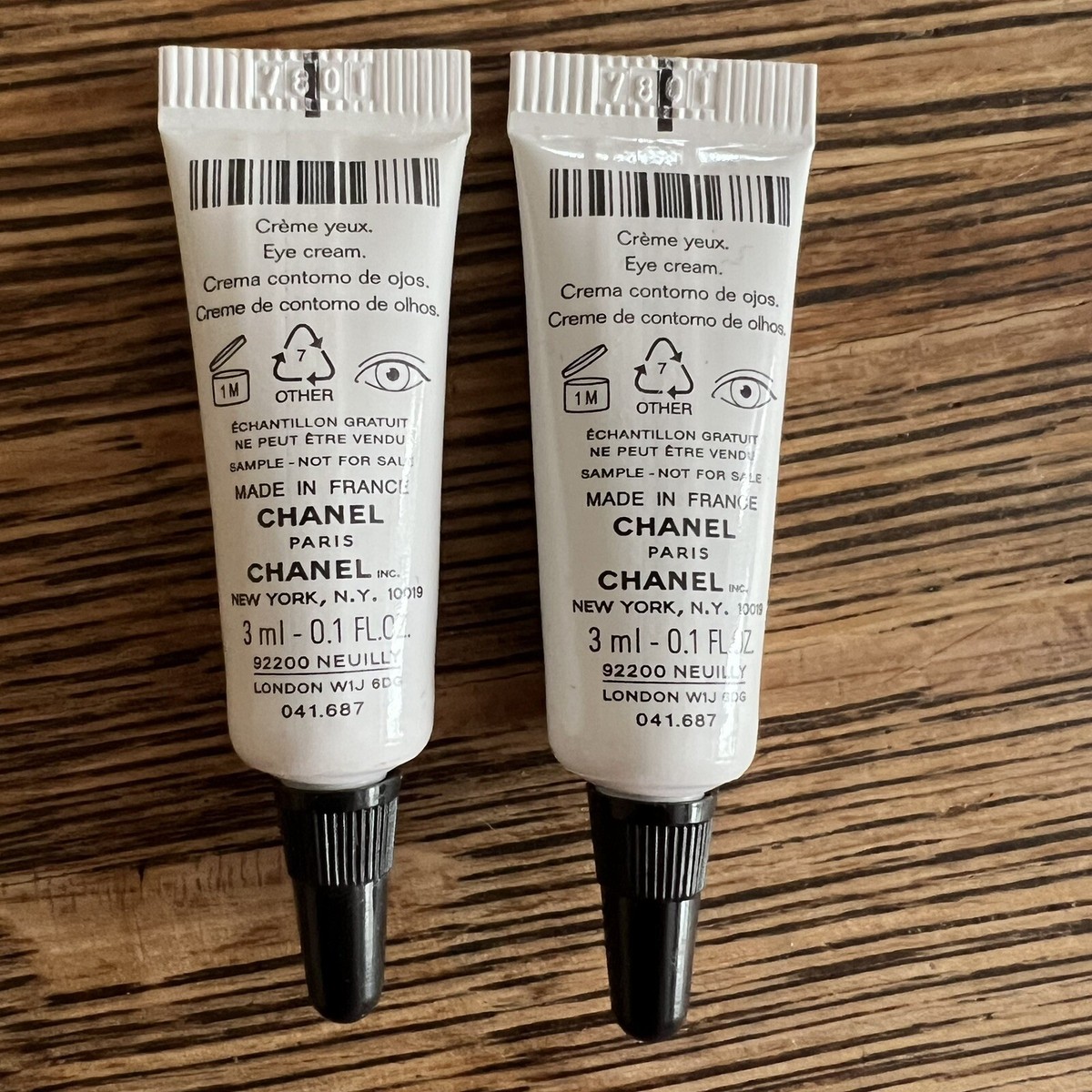 CHANEL LE LIFT CRÈME YEUX Eye Cream 3ml x 2 = 6ml | eBay