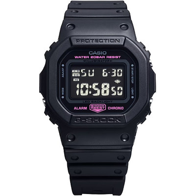 Casio G-Shock Men's Digital Water Resistant 200m Pink Ribbon DW