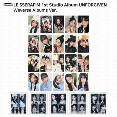 Le Sserafim 1st Studio Album Unforgiven Weverse Album Ver