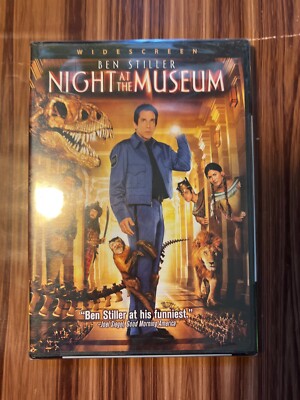 Night at the Museum Widescreen DVD Ben Stiller Robin Williams 2006