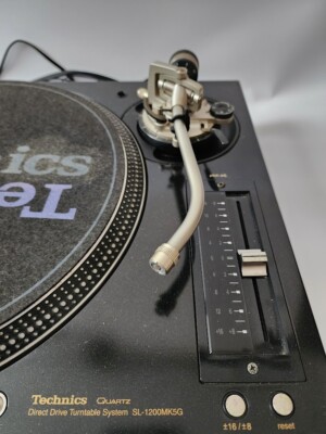 Technics SL-1200MK5G DJ Turntable Direct Drive SL1200 MK5G Black