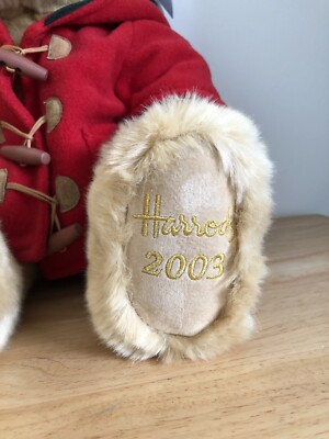 Rare MINT Harrods 2003 William Christmas Bear 13