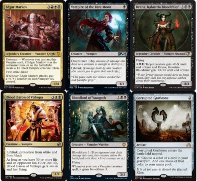 Edgar Markov-100 Card EDH Commander Deck-Vampire-- Magic the