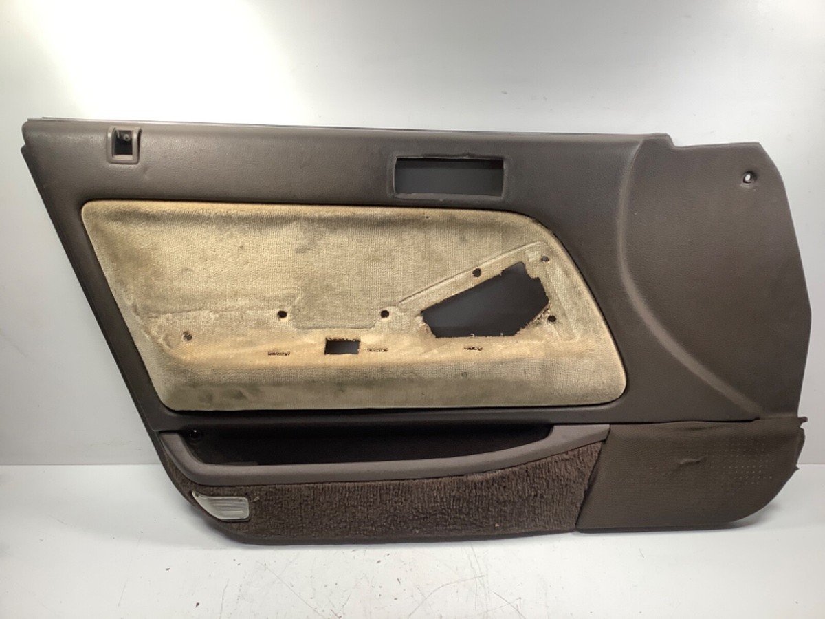 90-93 Honda Accord 4D Left Front Door Panel Lining Brown 83583-SM4