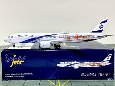 Gemini Jets 1:400 EI AI Airlines Boeing 787-9 4C-EDD GJELY1882