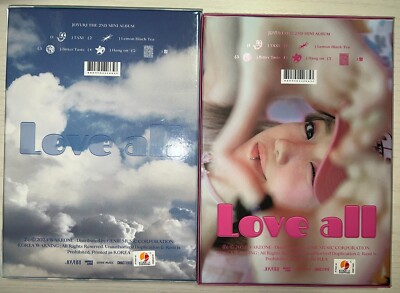 IZ*ONE JO YURI [Love all] Autographed Signed Album Full Set IZONE