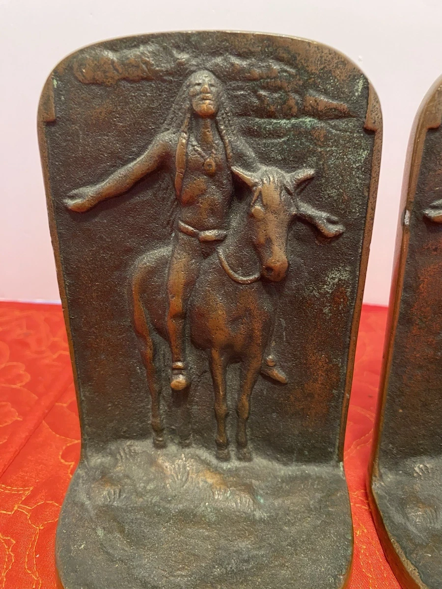 Antique Indian Bookends In Collectible Book Ends for sale | eBay