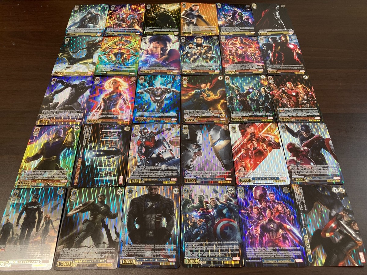 Weiss Schwarz MARVEL MAR/SE40 No.1-30 Set IFP Holo Premium Card