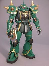 Rare Kit Bandai MG 1/100 MS-06F Zaku II for Dozle Zabi from Japan