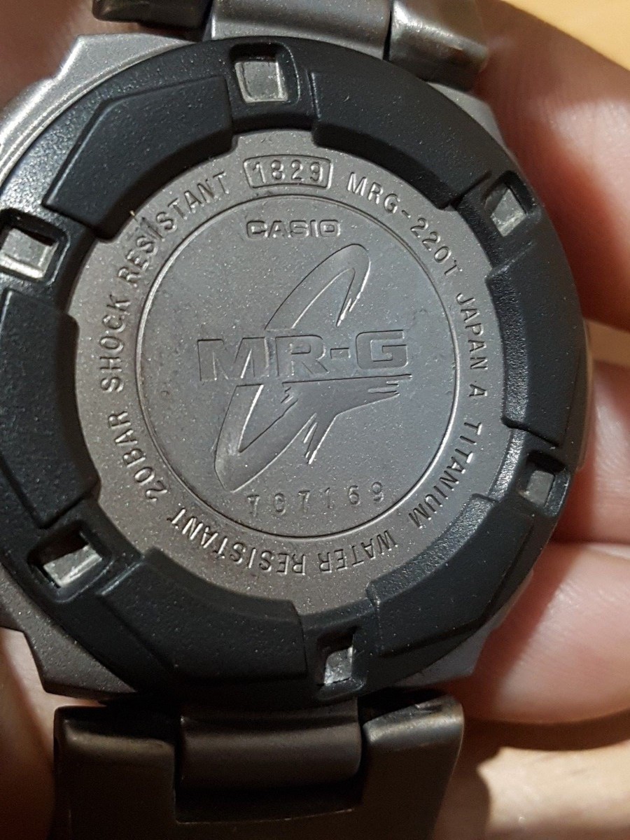 Collectible Vintage G-Shock Premium Luxury MTG MRG-220T Full