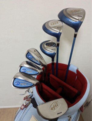 Ladies Mizuno efil Club Set 1W 4W HY 7i 9i Sw PT 7pc RH Women Golf