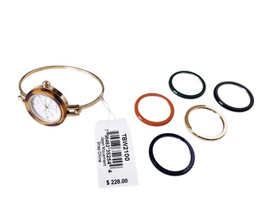 Tory Burch Gigi Small Gold Bangle Watch Gift Set Interchangeable