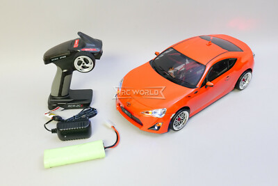 RC 1/10 Drift TOYOTA 86 frs Drift Car RTR W/ LED + Magnet Mounts
