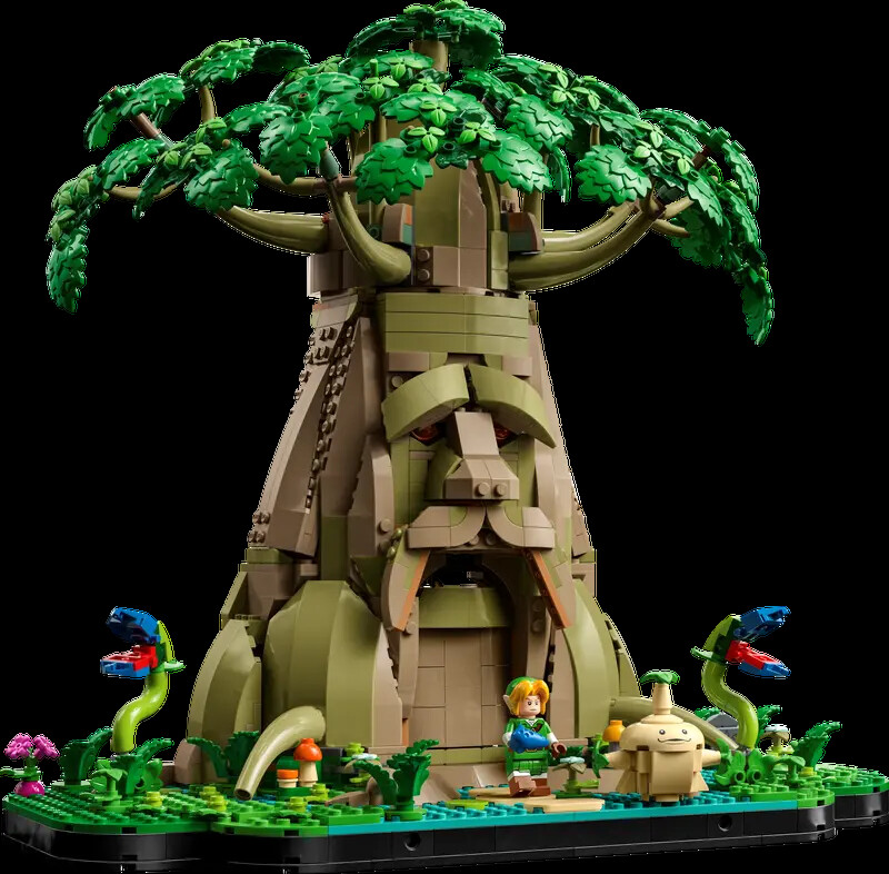 Lego 77092 Legend Of Zelda Great Deku Tree 2-in-1 Nintendo Build