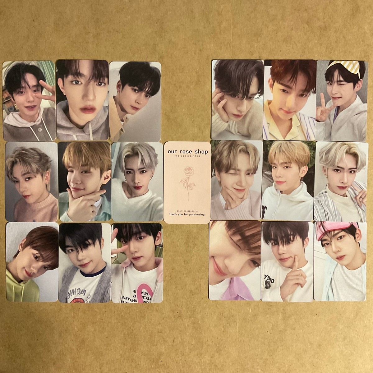 ZB1 Zerobaseone Season's Greetings Good Night Official Photocard