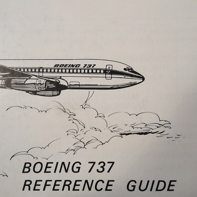 Boeing Model 737 Reference Guide Booklet Manual | eBay