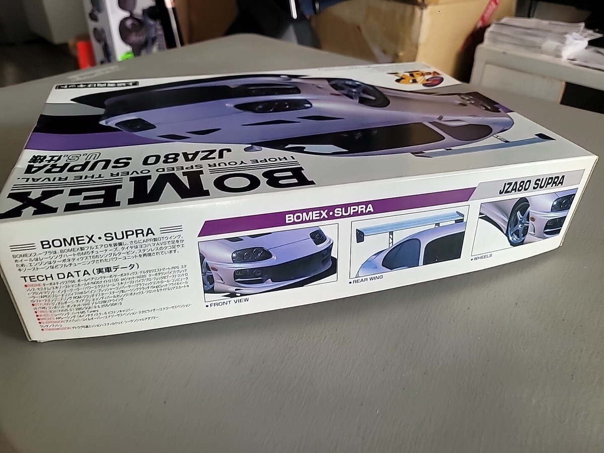 Aoshima 1/25 Bomex Toyota JZA80 Supra U.S. | eBay