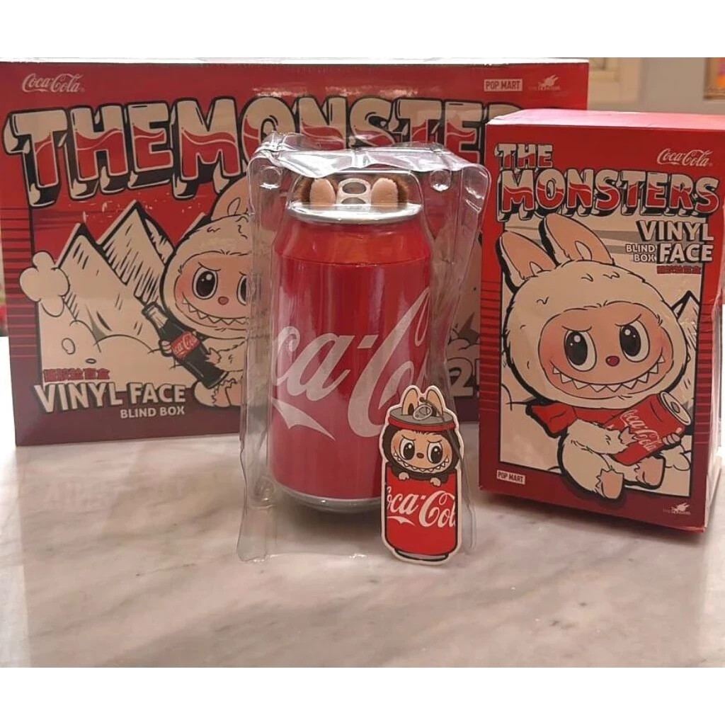 SECRET - Labubu THE MONSTERS COCA-COLA SERIES Vinyl Face Confirmed