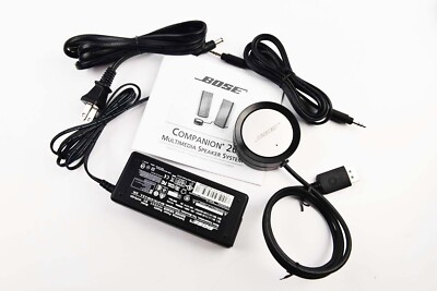 Bose Companion 20 Multimedia Speaker System - Silver 17817551021| eBay