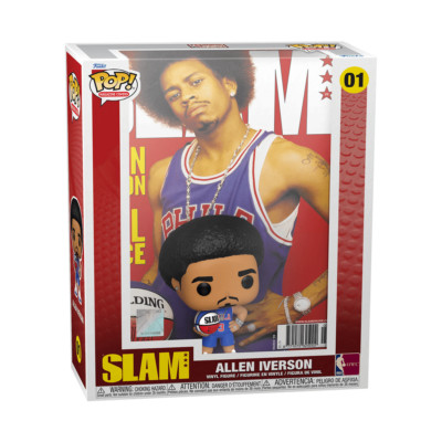 FUNKO POP! NBA COVER: SLAM - Allen Iverson Vinyl Figure # 01
