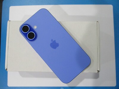 Apple iPhone 16 128GB A3081 Teal Black Ultramarine Factory