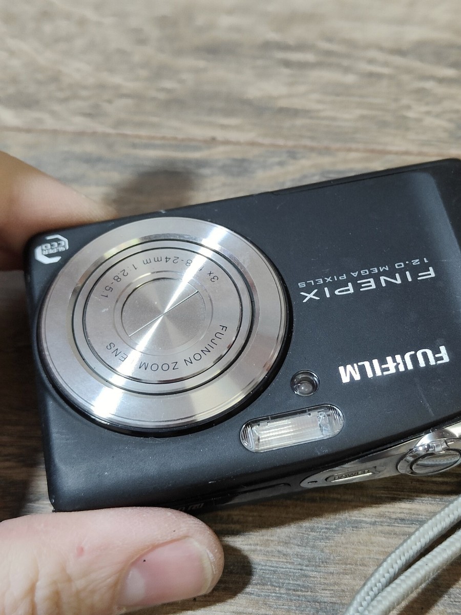 Fujifilm FinePix F50fd 12.0MP Compact Digital Camera Black Tested