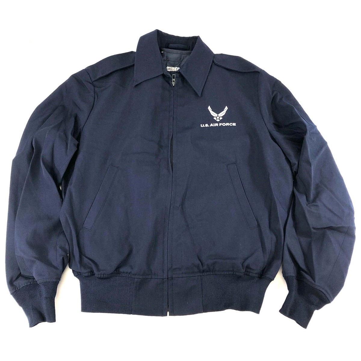 USAF AIR FORCE BLUE LOGO LIGHTWEIGHT BOMBER JACKET SIZES 38-48 | eBay