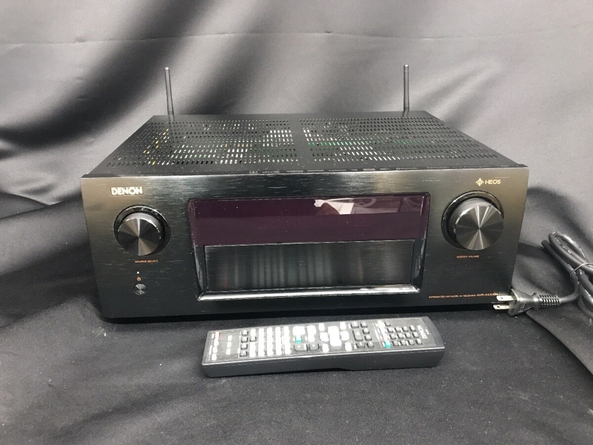 Denon AVR-X4300H 9.2ch 4K A/V AV Receiver Used Tested Working
