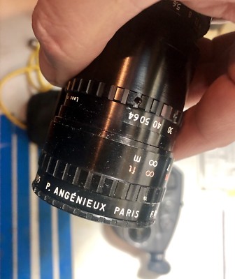 Beaulieu S2008 Super8MM camera with P. Angenieux 8-64mm 1.9 Lens