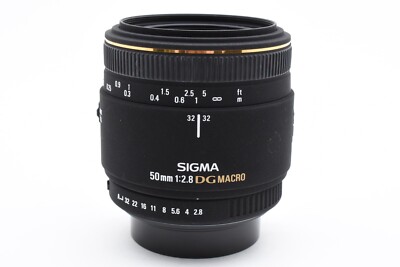 Sigma EX DG Macro 50mm F/2.8 Prime Lens For Pentax Made In Japan