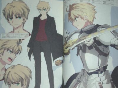 Fate/Prototype Animation Material Art Book Tyepe-Moon Anime | eBay