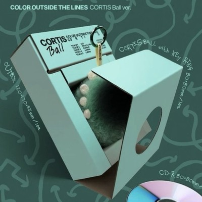 CORTIS 1st EP Album COLOR OUTSIDE THE LINES [CORTIS Ball Ver.] IN