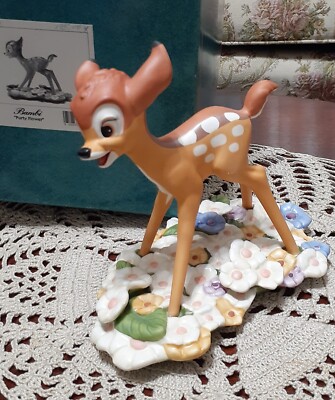 Disney~WDCC~BAMBI~BAMBI~PURTY FLOWER~41033~NIB/COA | eBay