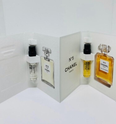 Bundle 2 Chanel No.5 ( 1 Eau De Parfum+ 1 L'eau Eau De Toilette