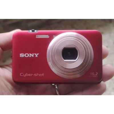 SONY Cyber-Shot DSC-WX9 Digital Camera 16.2MP 5X Optical Zoom Red