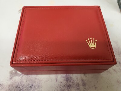 ROLEX: Red, Leather & Logo Watch Case/Box Set | eBay