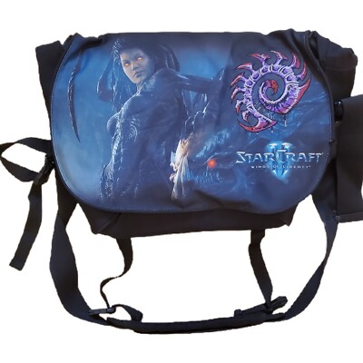 Razer Starcraft 2 II Wings of Liberty Laptop Messenger Bag Pack
