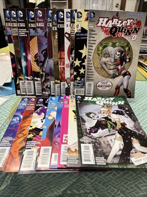 DC New 52 Harley Quinn 0,1-19,24,26,27,29 Almost Complete Series