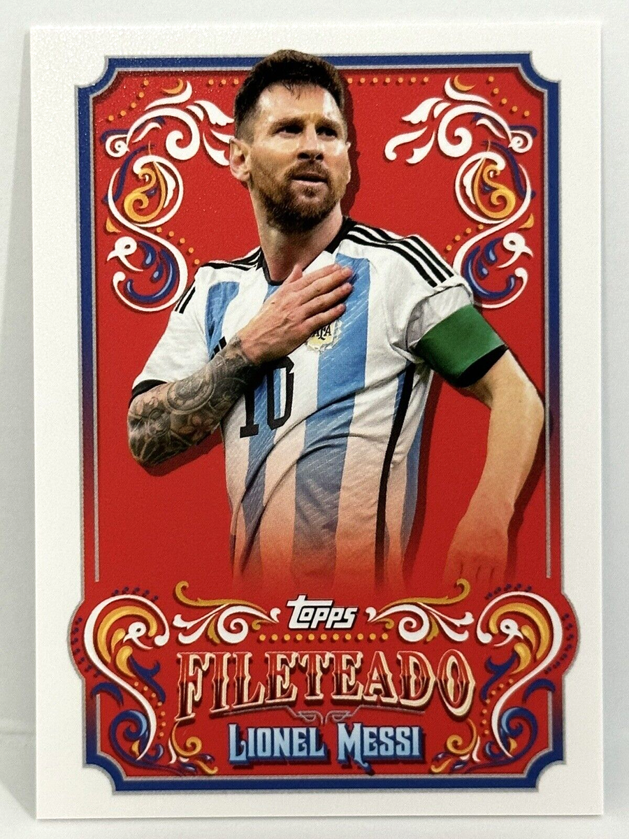 2023 Topps Argentina Fileteado National Team Fileteado Red Insert