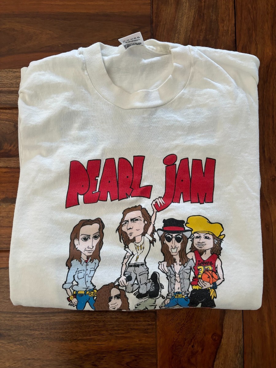 Pearl Jam 1992 World Jam XL Long Sleeve T-Shirt Concert Tour | eBay