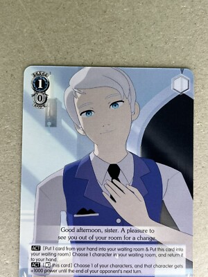 Whitley Schnee RWBY WXE01-49 N Weiss Schwarz RWBY Premium booster