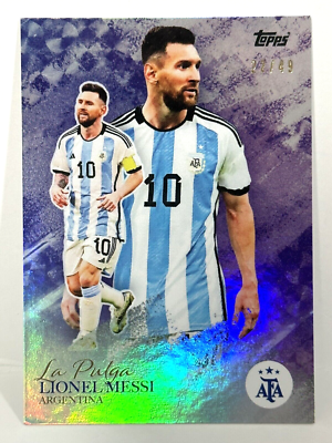 2023 Topps Argentina World Champions Nicknames La Pulga Lionel