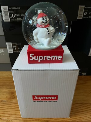 Supreme Snowman Snowglobe Cigarette BRAND NEW Red White Fall