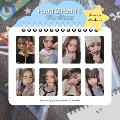Hearts2Hearts H2H x The Chase Alb Debut Showcase Gongbang SM