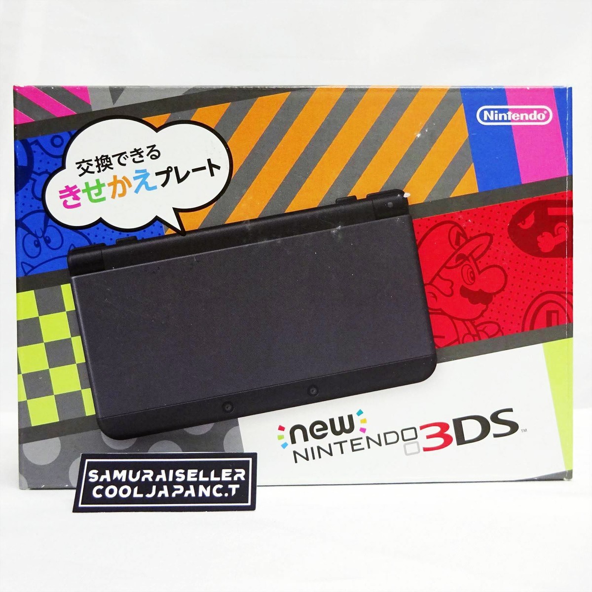 NEW Nintendo 3DS Black System Model Console kisekae Japan Import