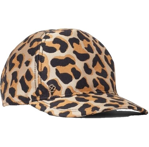Supreme Leopard Velvet Camp Cap (SS24) Tan Authentic New Box Logo