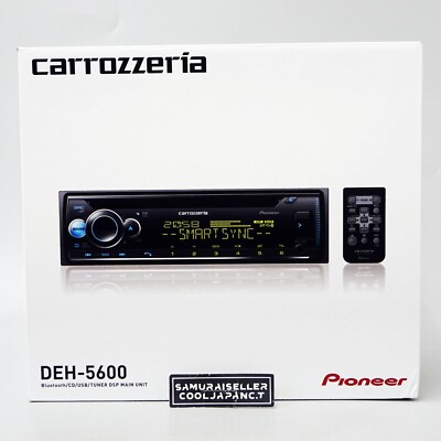 Pioneer Carrozzeria DEH-5600 1DIN Car Audio CD Bluetooth USB AUX