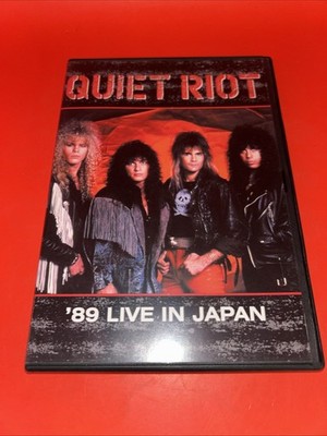 QUIET RIOT • '89 Live In Japan DVD Frankie Banali Carlos Cavazo