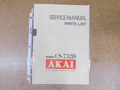 Akai Cs-732d Cassette Tape Deck as Is for Parts for sale online | eBay