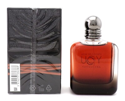 STRONGER WITH YOU ABSOLUTELY、 100mlの男性用 Amazon.com: Armani